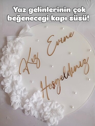 Pleksi kapı süsü
