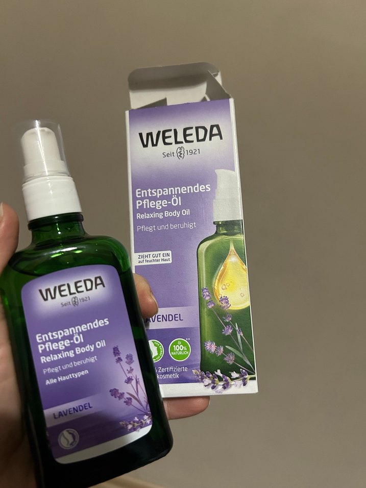 Weleda Lavantalı Rahatlatıcı Vücut Yağı - Görsel 5