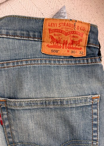Levis 508 Mavi Denim Jean