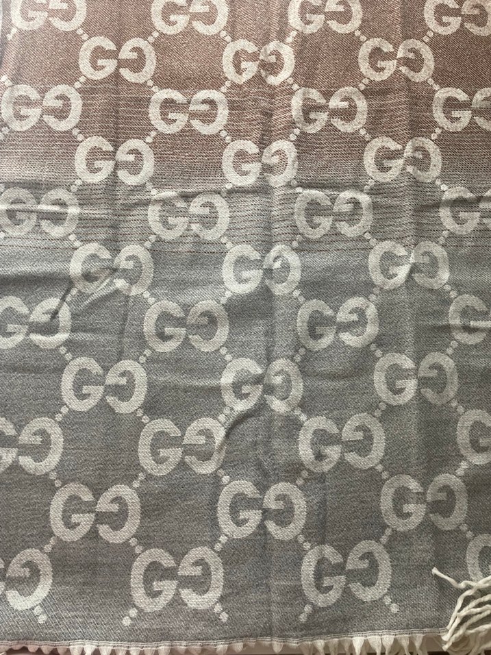 Gucci Premium Çift Taraflı Atkı - Görsel 3