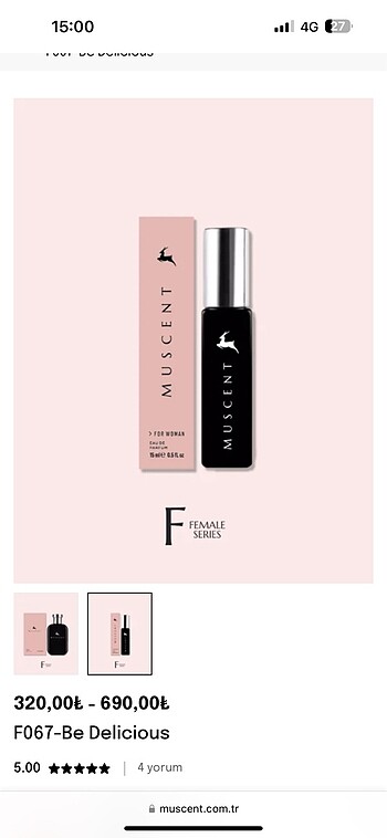 The beat woman (15 ml)