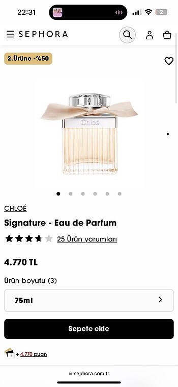 Chloe Signature(75ml )