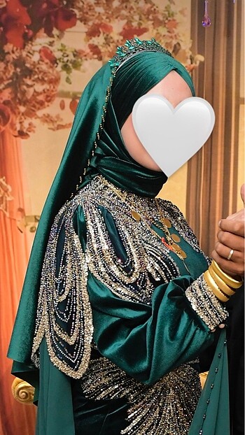Hazır duvak şal