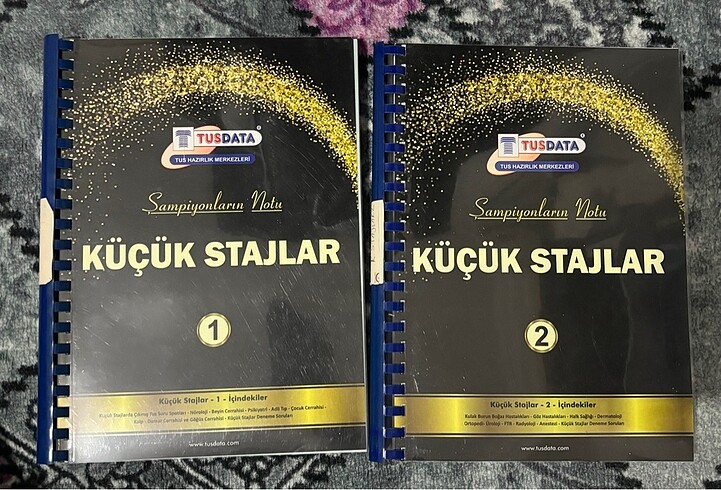 TUSDATA ŞAMPİYONLARIN NOTU KÜÇÜK STAJLAR 1-2 cilt