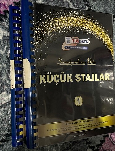 Beden Renk TUSDATA ŞAMPİYONLARIN NOTU KÜÇÜK STAJLAR 1-2 cilt