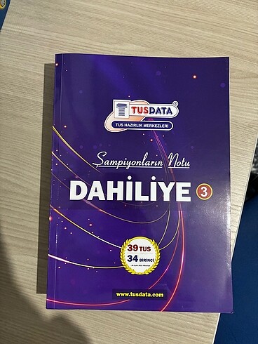 Beden TUSDATA 2024 Şampiyonların Notu DAHİLİYE 1-2-3