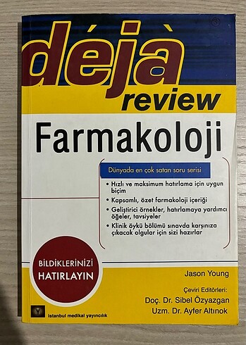 DEJA REVİEW FARMAKOLOJİ