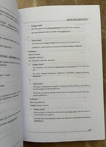 İNGİLİZCE ÜDS SAĞLIK BİLİMLERİ - Görsel 5