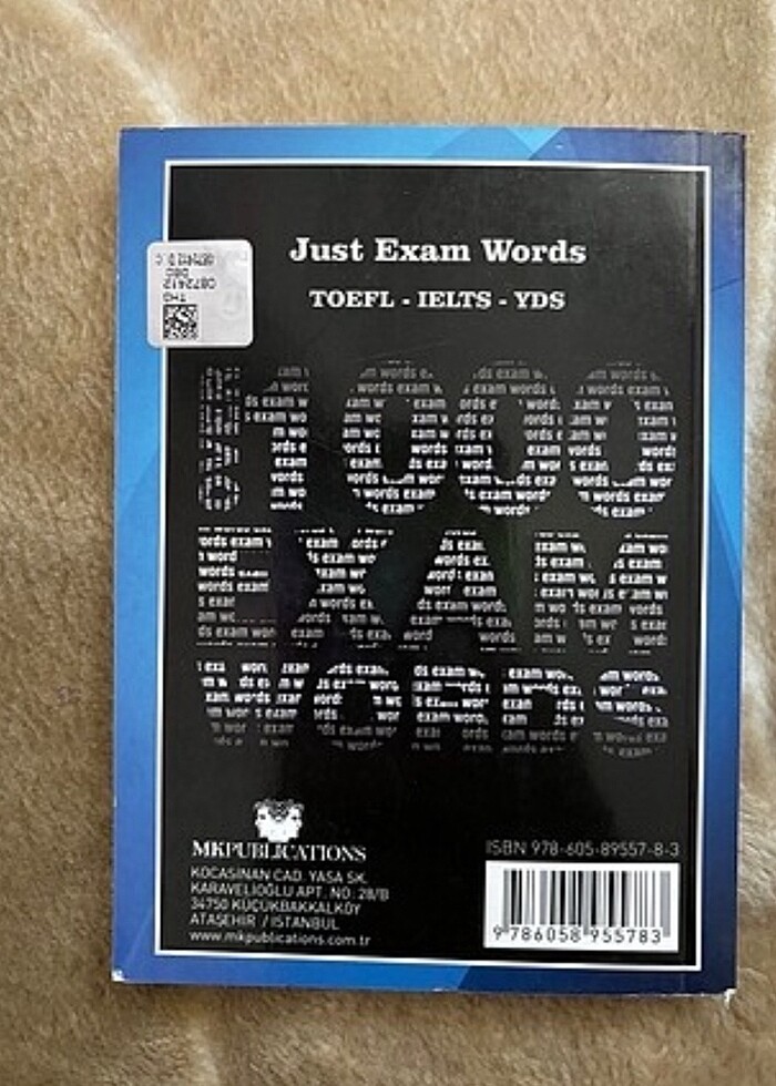 JUST EXAM WORDS (Over 1000 Exam Words) - Görsel 2