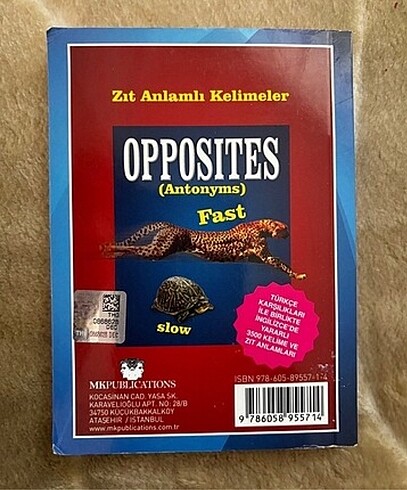 ZIT ANLAMLI KELİMELER (OPPOSITES) - Görsel 2