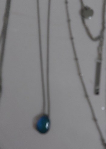 Gri Zincir Detaylı Midi Kadın Kolyesi - Görsel 3