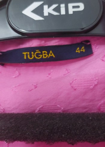 Tuğba markaUzun Kollu Düğmeli Pembe Keten Gömlek - Görsel 4