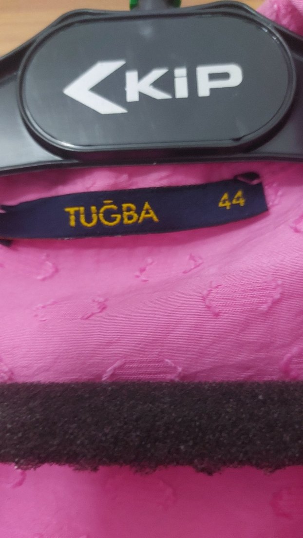 Tuğba markaUzun Kollu Düğmeli Pembe Keten Gömlek - Görsel 4