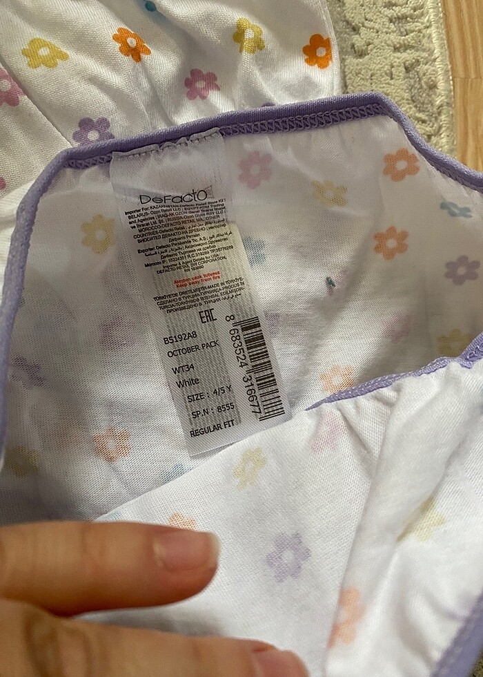 Çocuk kilot - Görsel 4