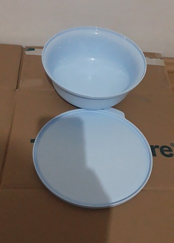 Tupperware Beyaz Tupperware Plastik Saklama Kabı 2 litre