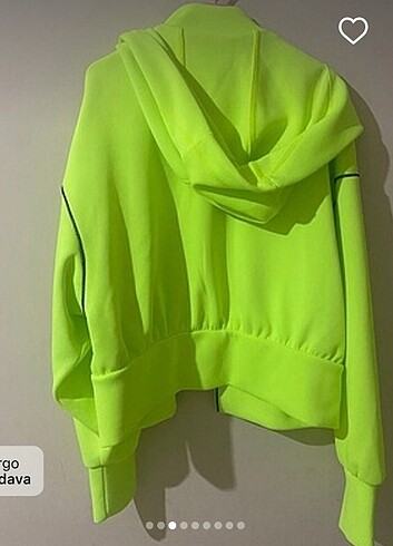Orijinal Zara Neon spor ceket