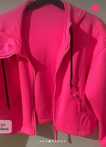 Orijinal Zara Neon spor ceket 