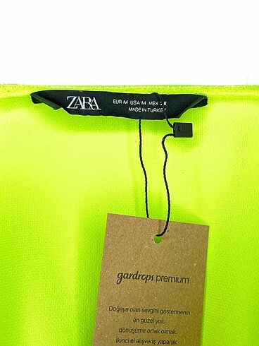 m Beden yeşil Renk Zara Spor Dış Giyim %70 İndirimli.