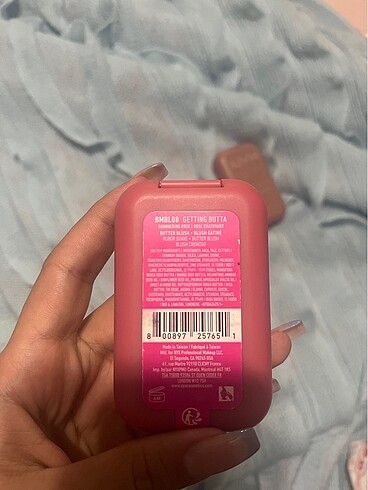 NYX Nyx buttermelt allık getting butta
