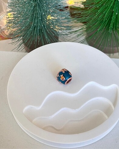 Pandora Pandora Okyanus Dalgaları ve Balıklar Charm