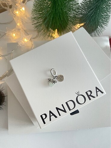 Beden Pandora Karanlıkta Parlayan Ateş Böceği Charm
