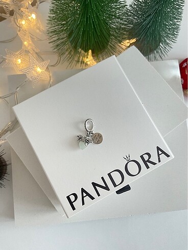 Beden beyaz Renk Pandora Karanlıkta Parlayan Ateş Böceği Charm
