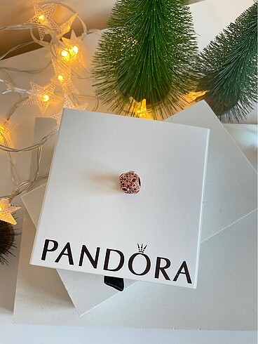  Beden Pandora Rose Pave Parlak Taşlar Charm