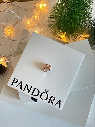  Beden pembe Renk Pandora Rose Pati İzi Charm