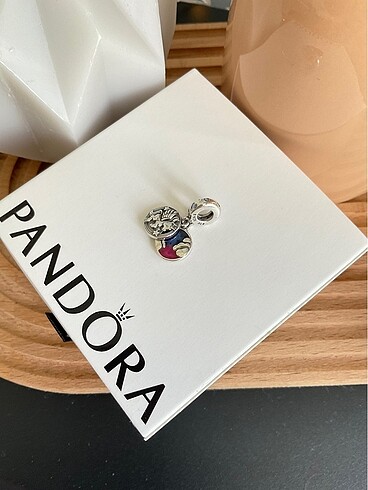 Beden çeşitli Renk Pandora Unicorn Charm