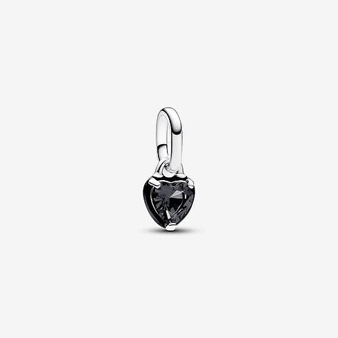 Pandora Me Siyah Kalp Charm