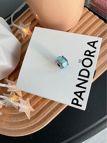 Pandora Pandora Buz Mavi Murano Charm