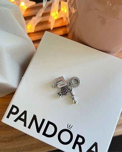 Pandora Pandora Üçlü Mezuniyet Charm