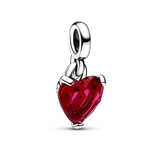 Pandora Me Kırmızı Kalp Charm