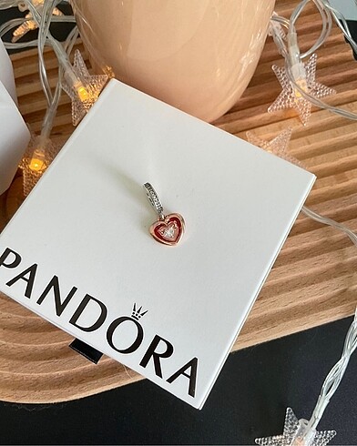 Pandora İç İçe Kalpler Charm