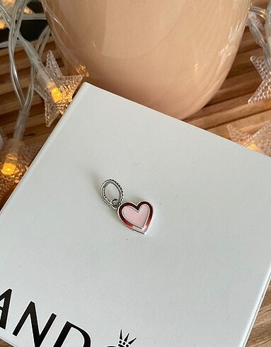  Beden pembe Renk Pandora Sonsuz Aşk Kalp Sallantılı Charm