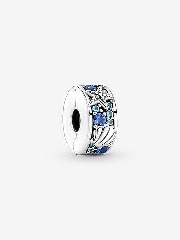 Pandora Tropikal Deniz Yıldızı ve Deniz Kabuğu Klips Charm