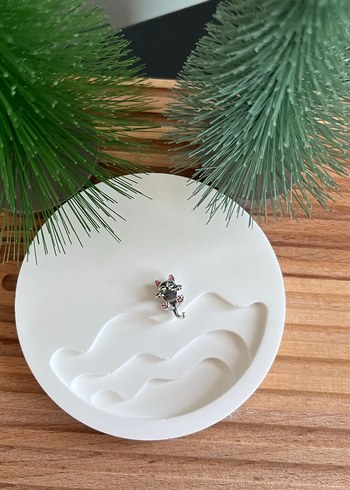 Pandora Sarılan Kedi Charm - Görsel 2