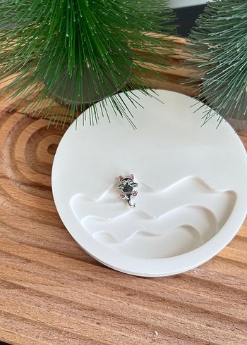 Pandora Sarılan Kedi Charm - Görsel 4