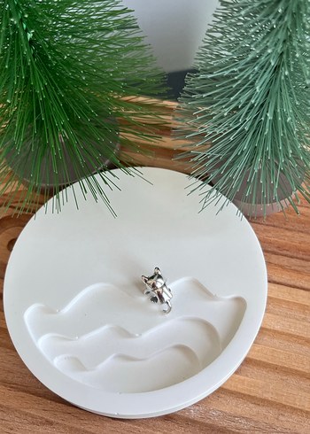 Pandora Sarılan Kedi Charm - Görsel 9