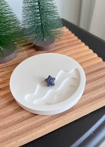 Beden lacivert Renk Pandora İddaalı Işıltılı Yıldız Charm