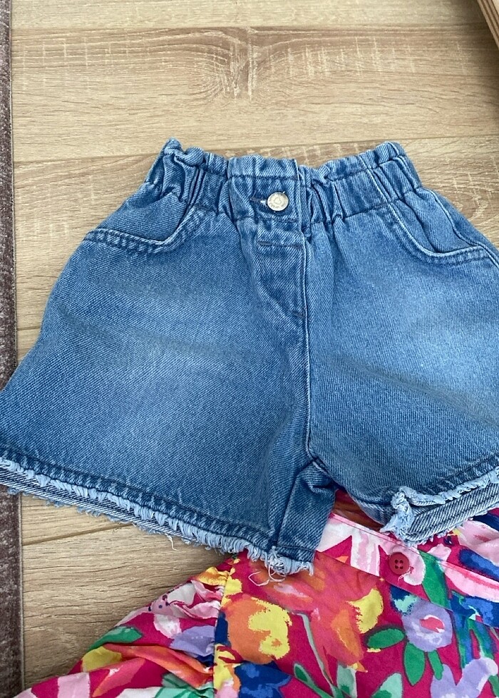 Kot şort- elbise - Görsel 3