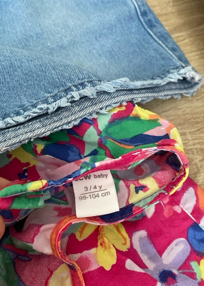 Kot şort- elbise - Görsel 4