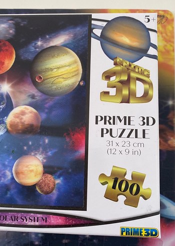 Diğer Güneş Sistemi 3D Puzzle