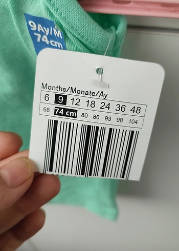 Yeşil Baskılı Bebek Atlet - Görsel 2