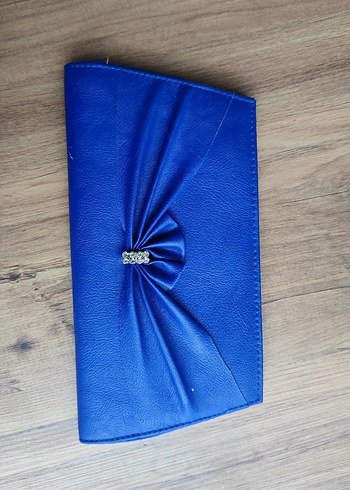 Mavi Pilili Kadın Portföy Çanta - Görsel 3