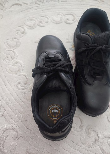 Siyah Minimalist Gotik Erkek Ayakkabı - Görsel 3