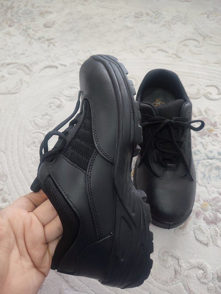 Siyah Minimalist Gotik Erkek Ayakkabı - Görsel 2