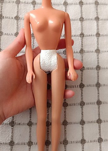 1966 Yılı Barbie Bebek Kafası ve Kıyafetleri - Görsel 6
