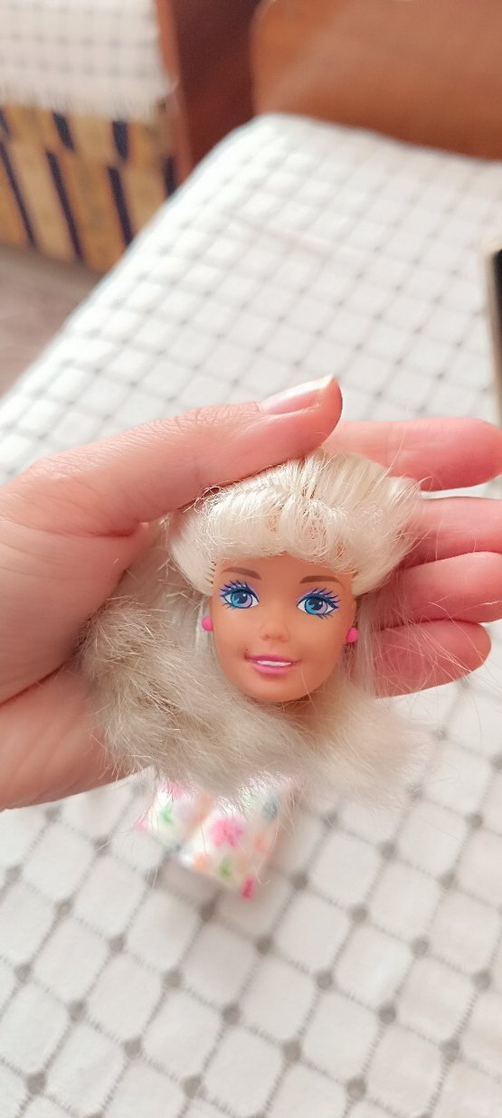 1966 Yılı Barbie Bebek Kafası ve Kıyafetleri - Görsel 2