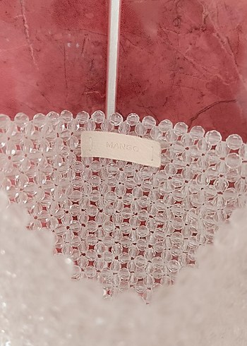 Boncuk Detaylı Mango Çanta - Görsel 3